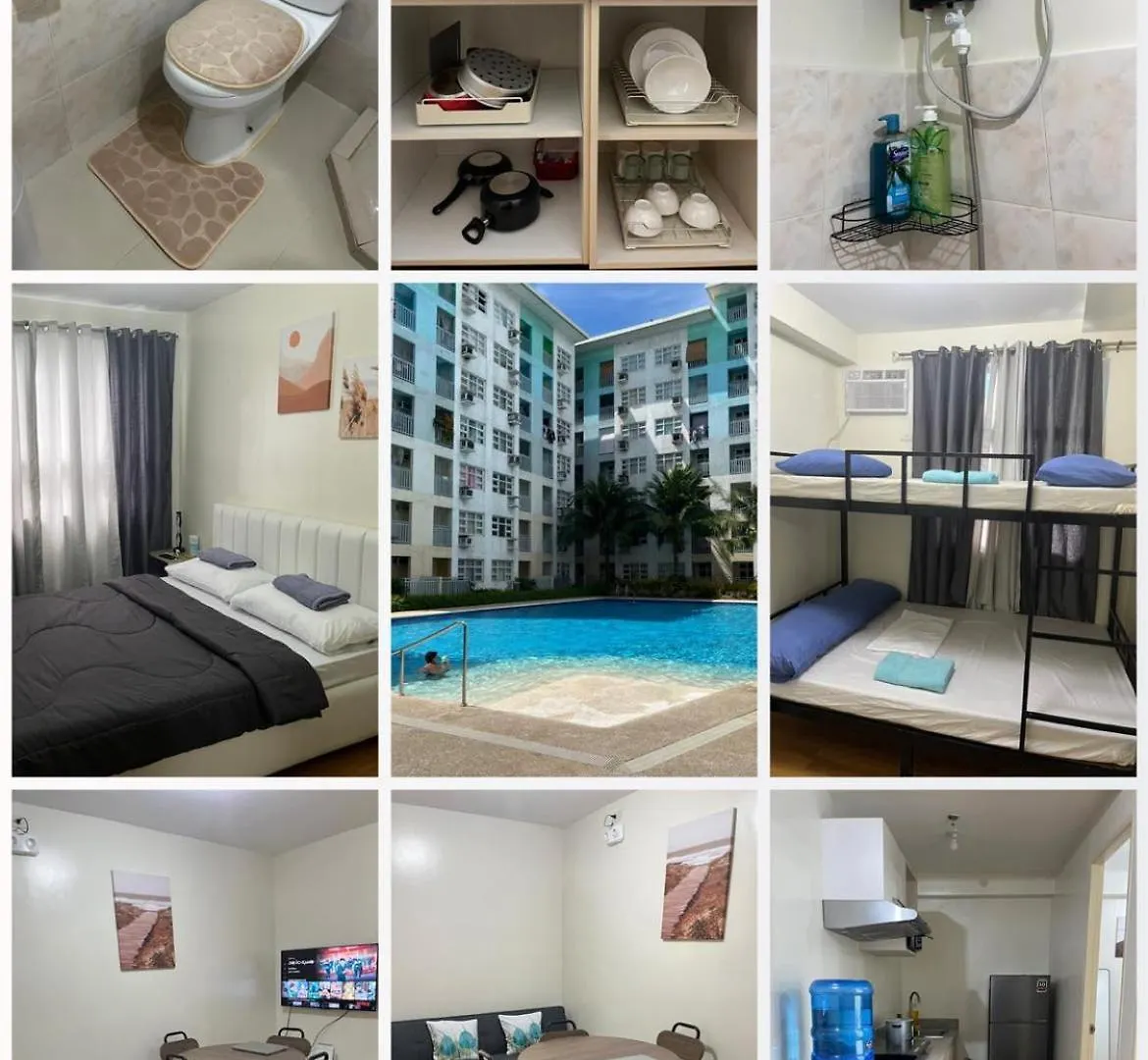 Vin'S Cloud9 Queen Bed Netflix Smx-Davao Airport-Samal Ferry Сasa de vacaciones Davao